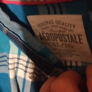 Aeropostale xl men's long-sleeved nice button up shirt